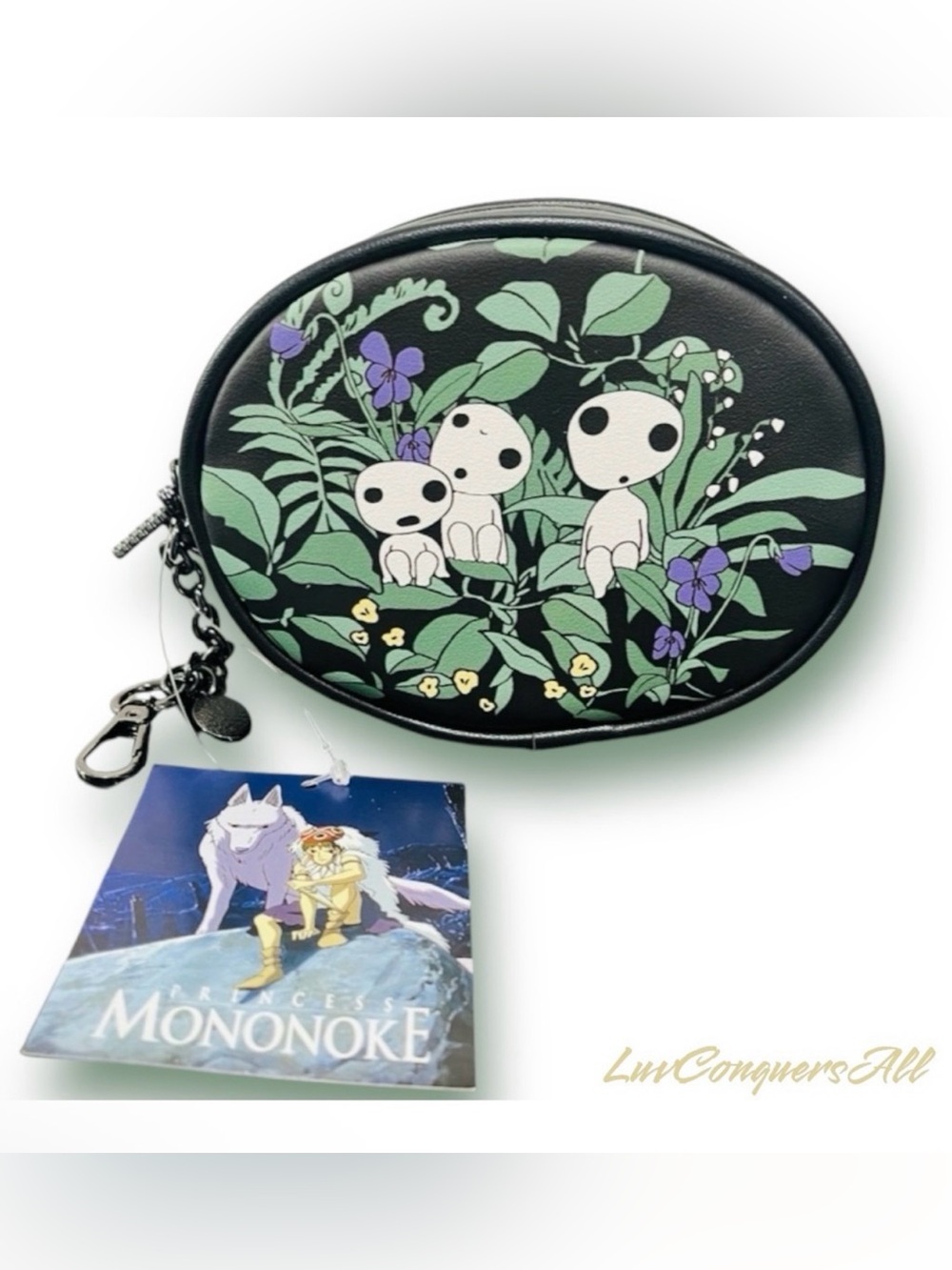 Studio Ghibli Princess Mononoke Kodama Forest Coin Purse
